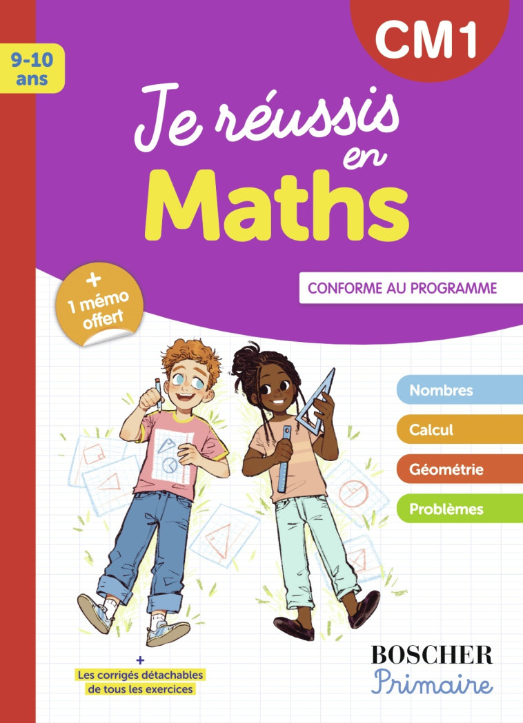 JE REUSSIS EN MATHS CM1 N.E. 2 -  Collectif - BELIN EDUCATION