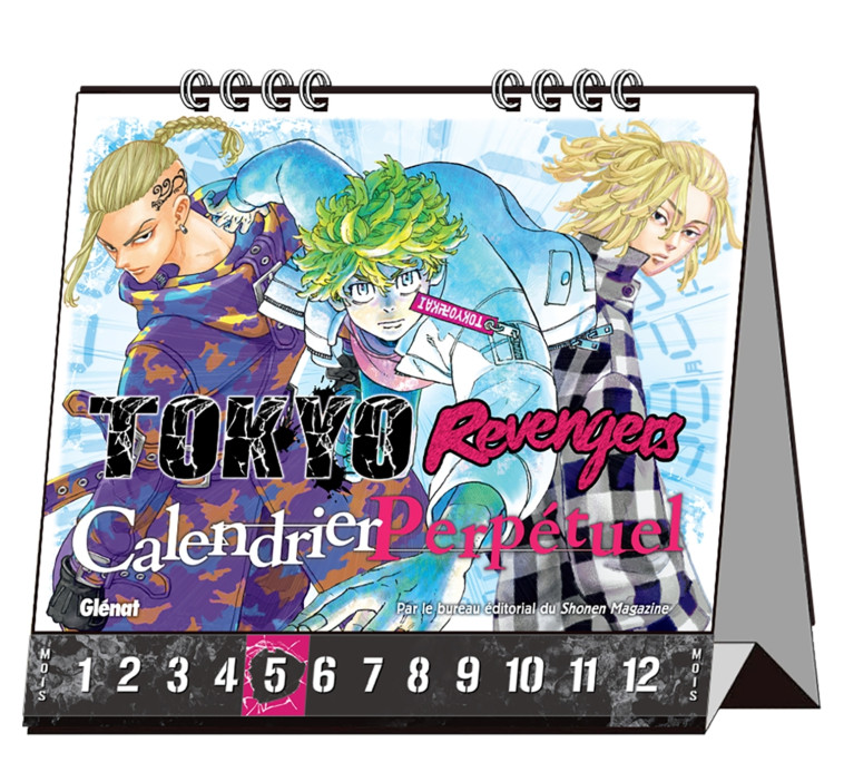 Tokyo Revengers Calendrier perpétuel - Ken Wakui - GLENAT