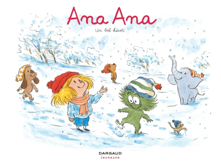 Ana Ana - Tome 14 - Un bel hiver -  Dormal Alexis - DARGAUD