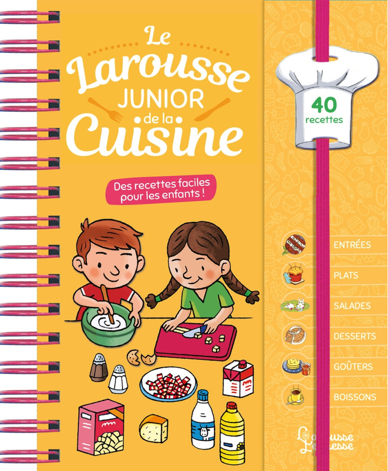 Le Larousse junior de la cuisine - Charlotte Morin - LAROUSSE