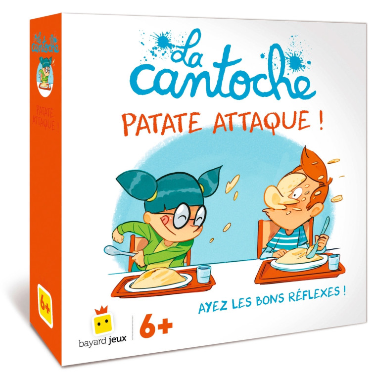 Jeu La cantoche - Patate Attaque ! -  Nob - BAYARD JEUNESSE