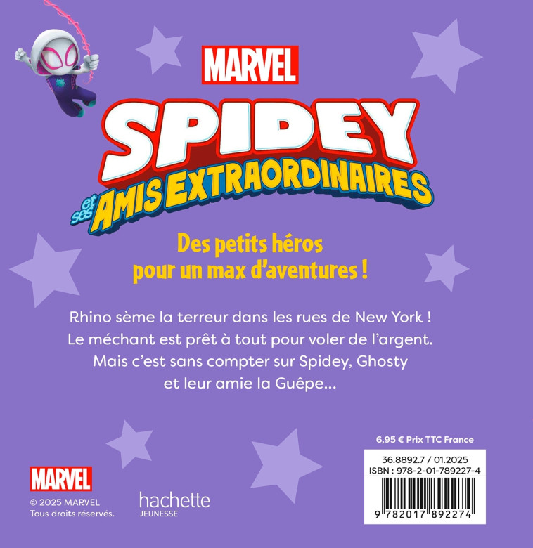 SPIDEY ET SES AMIS EXTRAORDINAIRES - Mission contre Rhino - MARVEL - XXX - DISNEY HACHETTE