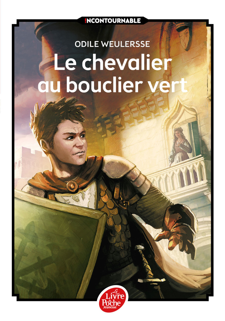 Le chevalier au bouclier vert - Odile Weulersse - POCHE JEUNESSE