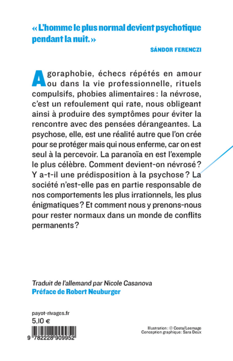 Névrose et psychose - Sigmund Freud - PAYOT