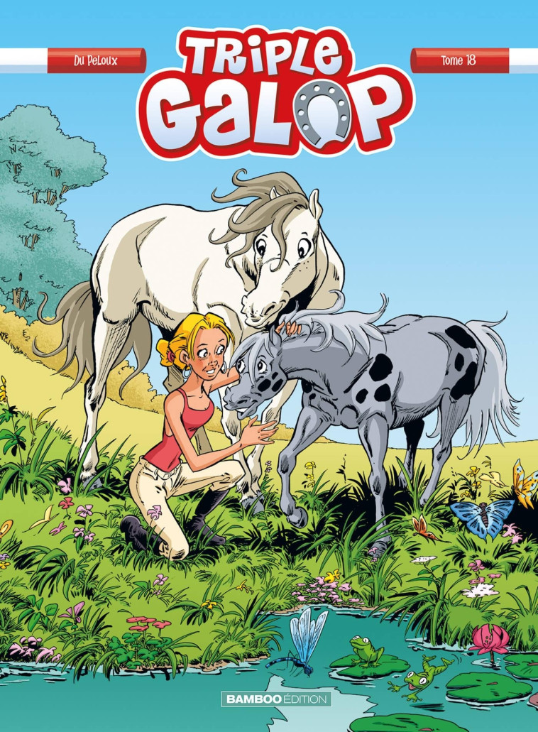 Triple galop - tome 18 - Benoît du Peloux - BAMBOO