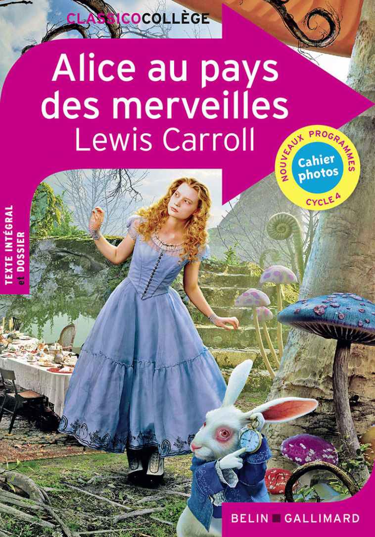 Alice au pays des merveilles - Lewis Carroll - BELIN EDUCATION