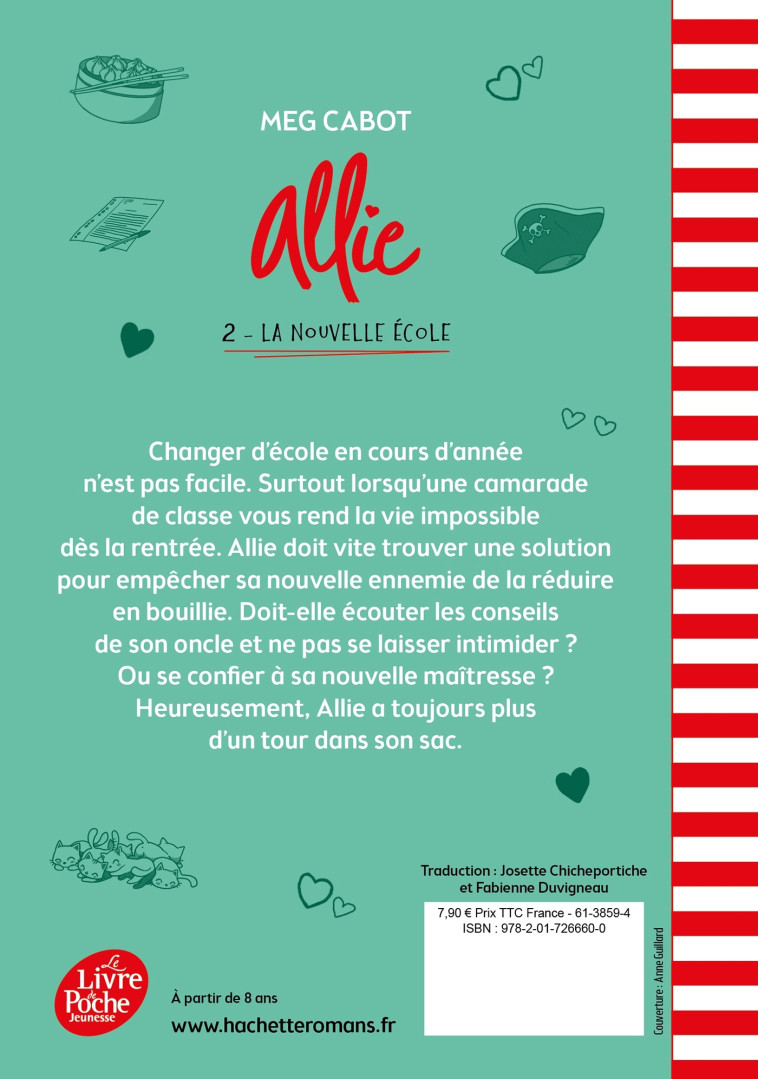 Allie - Tome 2 - Meg Cabot - POCHE JEUNESSE